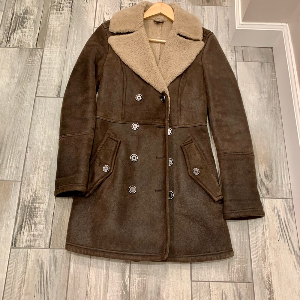Burberry Vintage  Lamb shearling coat. In excellent condition.